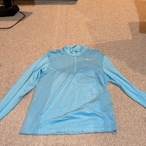 Nike Golf Athletic Pullover Blue Medium